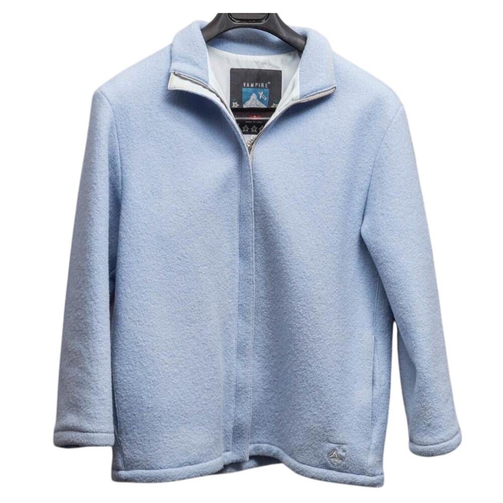 Vampire Women's Pure Wool Ski Jacket Coat Size M 44 Made in Italy